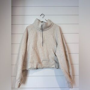 Lululemon 1/2 scuba funnel neck